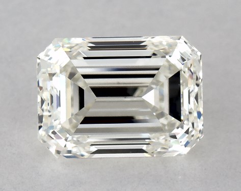 IGI 1.01 Carat H-VS1 Very Good Cut Emerald Diamond