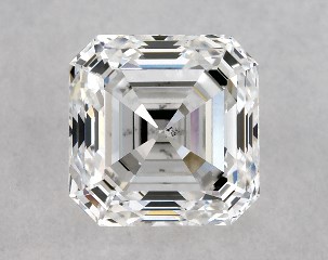 GIA 0.81 Carat E-SI1 Very Good Cut Asscher Diamond