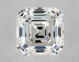 GIA 0.74 Carat H-VS1 Very Good Cut Asscher Diamond