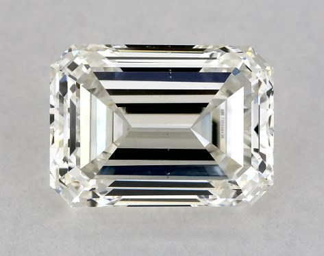 IGI 1.01 Carat H-VS2 Excellent Cut Emerald Diamond