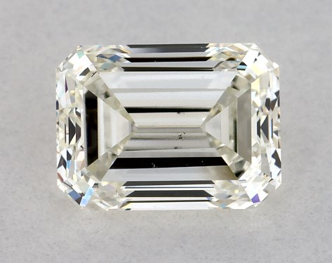 IGI 1.00 Carat H-VS2 Very Good Cut Emerald Diamond