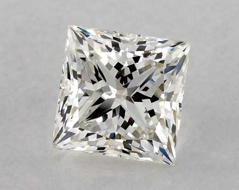 IGI 1.00 Carat H-VS2 Very Good Cut Princess Diamond