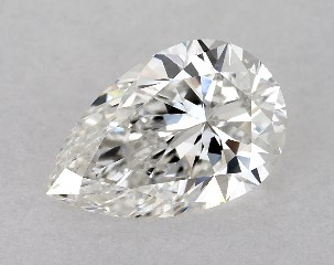 GIA 0.80 Carat F-VS2 Very Good Cut Pear Diamond