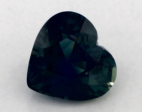 2.56 Carat Heart Natural Blue Sapphire