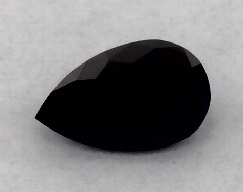 IGI 0.25 Carat Fancy Black-CO Pear Shaped Diamond
