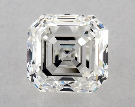 GIA 1.00 Carat H-VS2 Very Good Cut Asscher Diamond