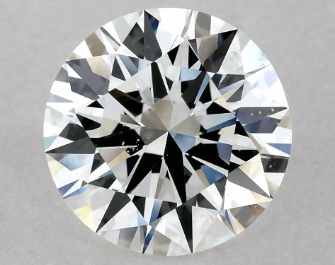 IGI 1.10 Carat H-SI1 Excellent Cut Round Diamond