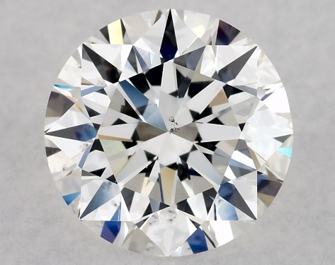 GIA 2.01 Carat H-VS2 Excellent Cut Round Diamond