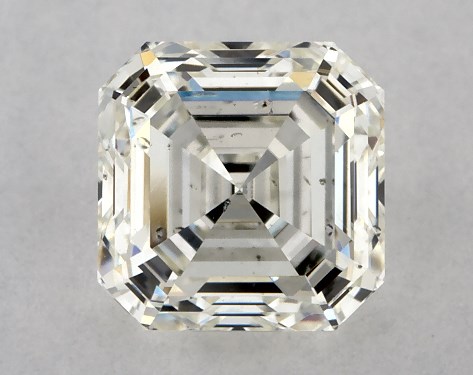 IGI 1.00 Carat H-SI1 Very Good Cut Asscher Diamond