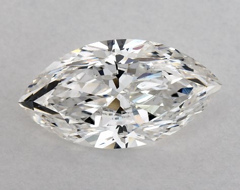 IGI 1.00 Carat F-SI1 Very Good Cut Marquise Diamond