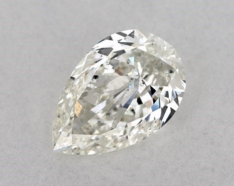 IGI 1.00 Carat H-SI1 Very Good Cut Pear Diamond