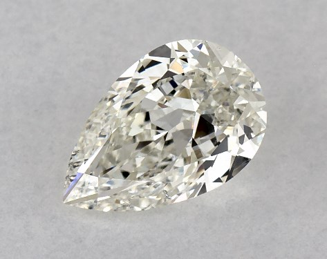 IGI 1.00 Carat H-SI1 Very Good Cut Pear Diamond