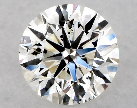 GIA 1.00 Carat G-I1 Excellent Cut Round Diamond