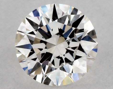 GIA 0.50 Carat H-VS1 Excellent Cut Round Diamond
