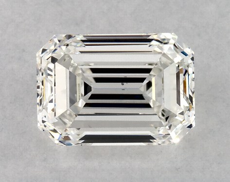 GIA 1.01 Carat H-VS2 Good Cut Emerald Diamond