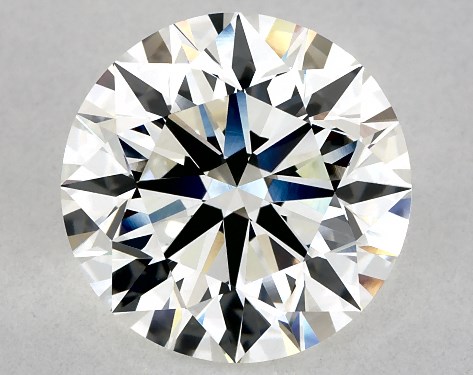 GIA 4.31 Carat H-VS1 Excellent Cut Round Diamond