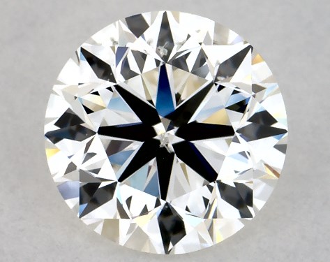 IGI 1.00 Carat F-SI1 Very Good Cut Round Diamond