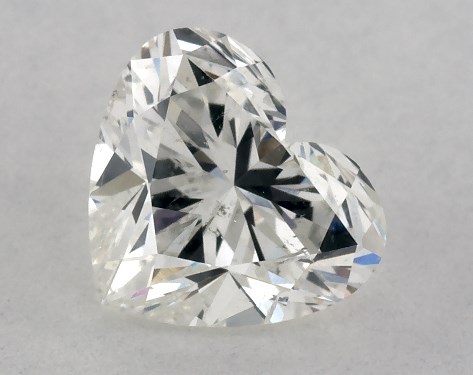 IGI 1.01 Carat G-SI1 Very Good Cut Heart Diamond