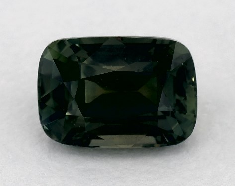 2.13 Carat Cushion Natural Green Sapphire