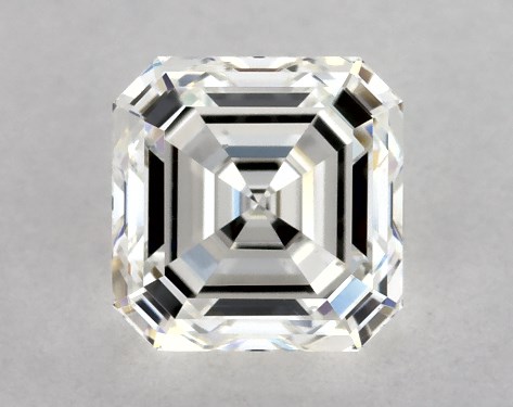 GIA 1.01 Carat H-SI1 Very Good Cut Asscher Diamond