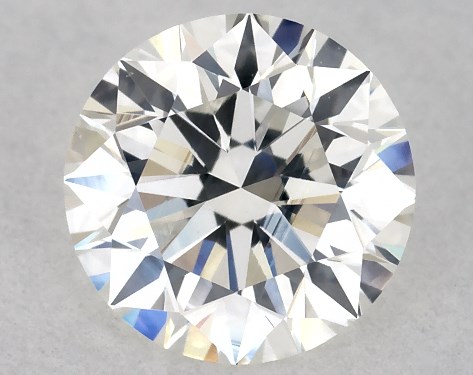 GIA 0.75 Carat H-SI1 Excellent Cut Round Diamond