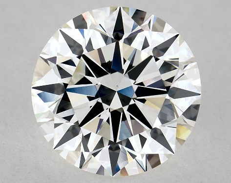 IGI 4.05 Carat H-VVS2 Excellent Cut Round Diamond