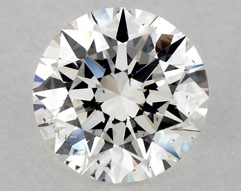 IGI 1.04 Carat F-SI1 Excellent Cut Round Diamond