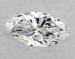 GIA 1.00 Carat E-SI1 Ideal Cut Marquise Diamond