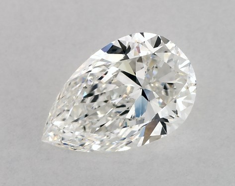GIA 1.00 Carat H-VS2 Ideal Cut Pear Diamond