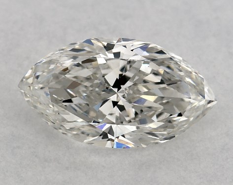 GIA 1.00 Carat G-SI1 Very Good Cut Marquise Diamond