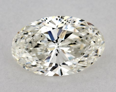 IGI 1.01 Carat H-SI1 Very Good Cut Oval Diamond