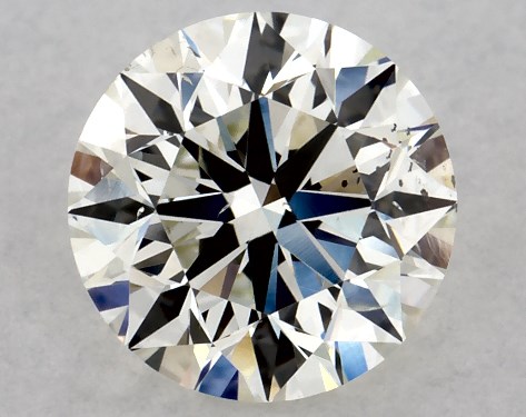 IGI 1.00 Carat H-SI1 Excellent Cut Round Diamond