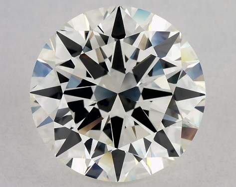 IGI 3.01 Carat H-VVS2 Excellent Cut Round Diamond