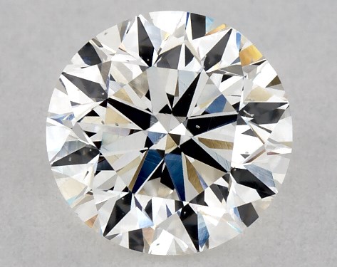 GIA 1.00 Carat F-SI1 Very Good Cut Round Diamond