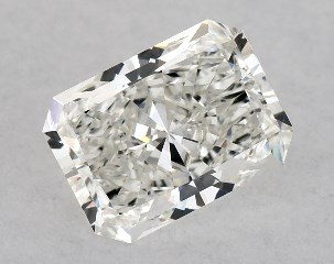 GIA 0.72 Carat H-VVS1 Ideal Cut Radiant Diamond