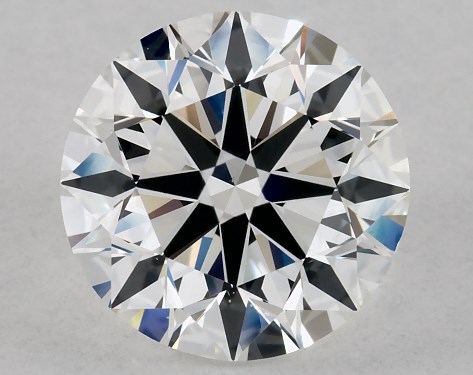GIA 2.01 Carat H-VS1 Excellent Cut Round Diamond