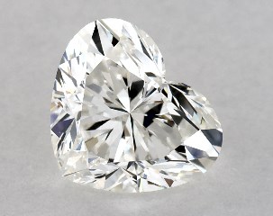 GIA 0.72 Carat H-VS2 Ideal Cut Heart Diamond