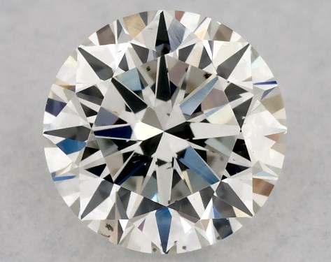 IGI 0.50 Carat H-SI1 Very Good Cut Round Diamond
