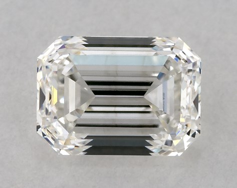 GIA 1.00 Carat H-VS1 Very Good Cut Emerald Diamond