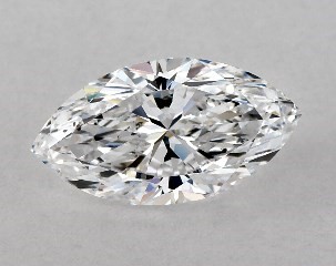 GIA 1.01 Carat D-SI1 Very Good Cut Marquise Diamond
