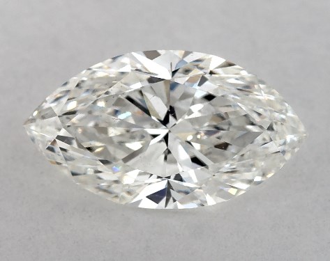 GIA 1.01 Carat H-SI1 Very Good Cut Marquise Diamond
