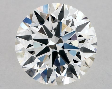 GIA 0.52 Carat H-VS2 Excellent Cut Round Diamond