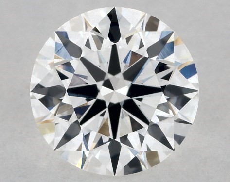 GIA 1.09 Carat F-VVS2 True Hearts<sup>TM</sup> Cut Round Diamond