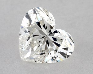 GIA 0.73 Carat H-VS1 Ideal Cut Heart Diamond