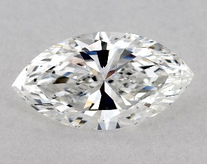 GIA 1.00 Carat E-SI1 Very Good Cut Marquise Diamond