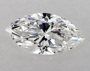 GIA 1.00 Carat E-SI1 Ideal Cut Marquise Diamond