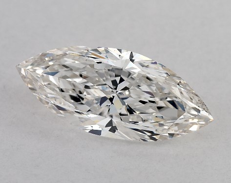 GIA 1.01 Carat H-SI1 Very Good Cut Marquise Diamond