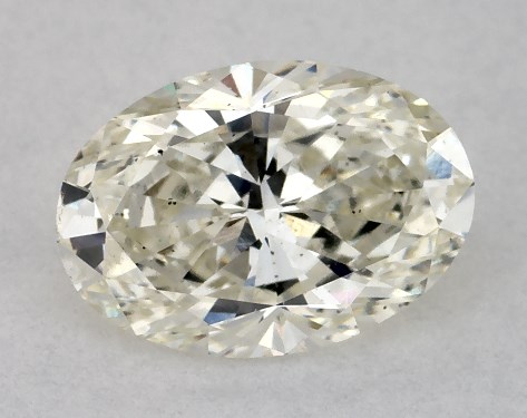 IGI 1.02 Carat G-SI1 Very Good Cut Oval Diamond