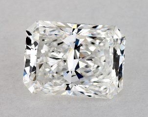 GIA 0.73 Carat F-VVS2 Ideal Cut Radiant Diamond