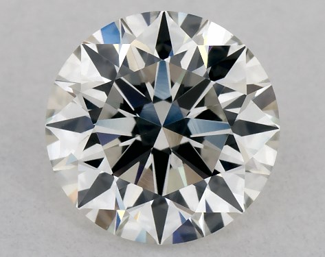 GIA 1.01 Carat H-SI1 Excellent Cut Round Diamond